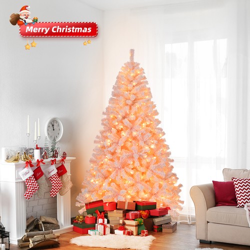 6ft christmas tree - tree, pink