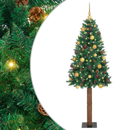 Slim christmas tree with stand - slim,
