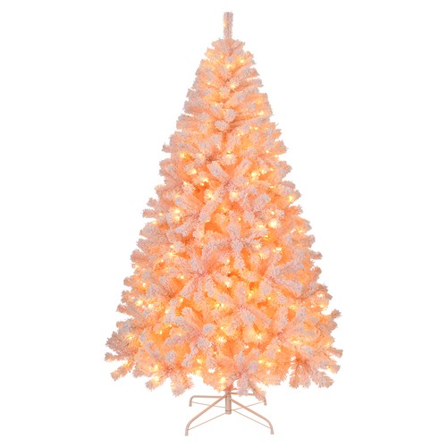 6ft pink christmas tree with - 6ft,