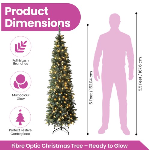 Slim christmas tree - christmas, 3ft