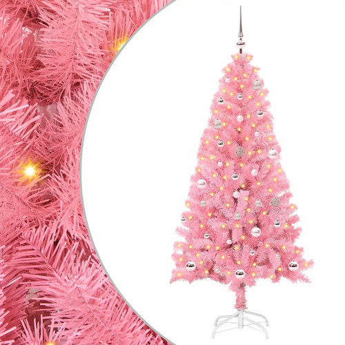 Walplus pre lit pink christmas - walplus,