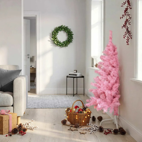 Walplus pink half - pink, christmas