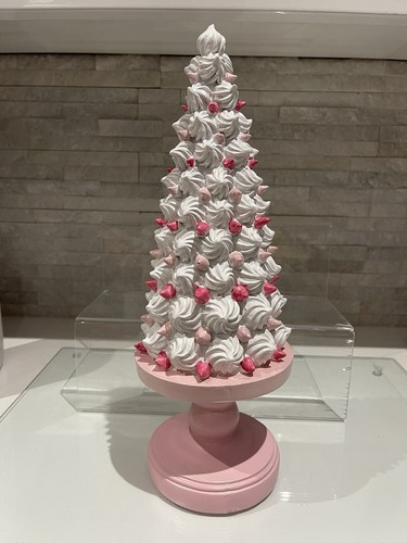Pink white icing christmas - pink,
