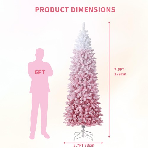 Pre lit pencil christmas - pre-lit, tree