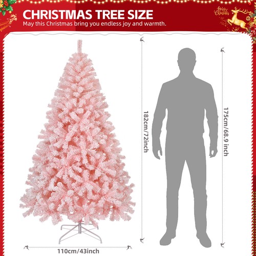 6ft artificial christmas - artificial,