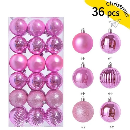 24pcs 3cm christmas baubles - 24pcs,