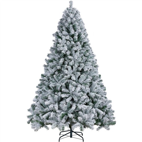 Flocked artificial christmas - flocked,