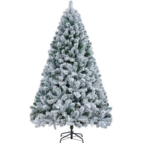 Flocked artificial christmas - flocked,