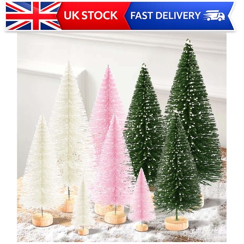 Pcs mini christmas trees - 9,
