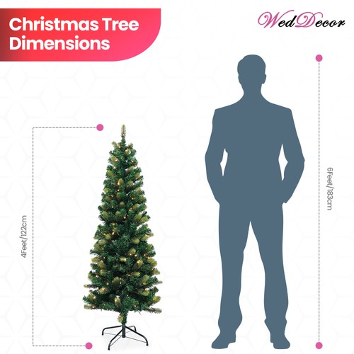 Slim christmas tree 2ft 3ft - tree,
