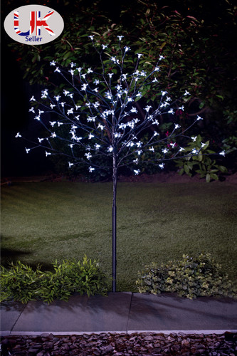 Christmas light blossom tree - blossom,