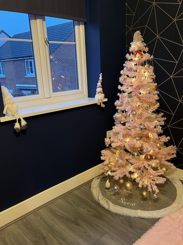 Pink 5ft christmas tree - pink,