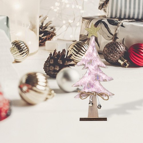 Standing wooden christmas tree - standing,